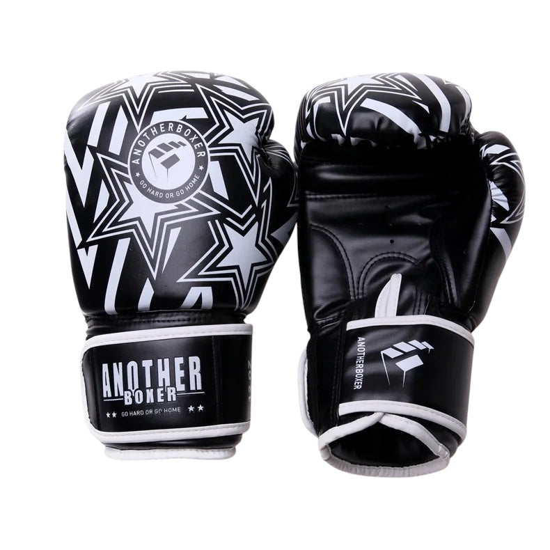 Gants de boxe ANOTHER BOXER Starlight-Blanc Nakmuay