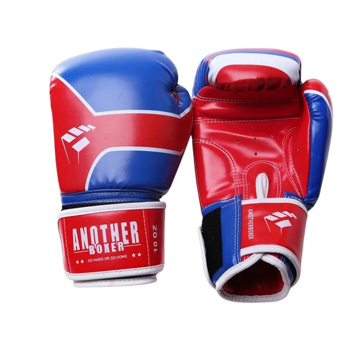 Gants de boxe ANOTHER BOXER Impérial-Bleu/Rouge Nakmuay