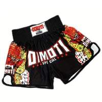 Short muay thai OIMOTI Mangkir-Noir Nakmuay