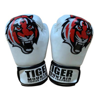 Gants de boxe TIGER MOUNTAIN-Blanc Nakmuay