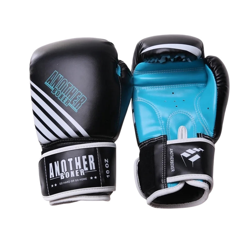 Gants de boxe ANOTHER BOXER Athena-Bleu Nakmuay