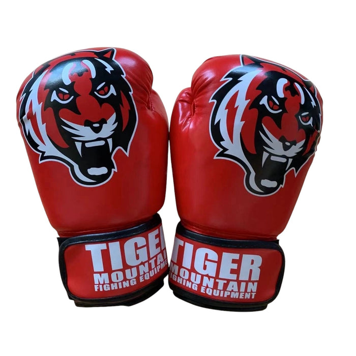 Gants de boxe TIGER MOUNTAIN-Rouge Nakmuay