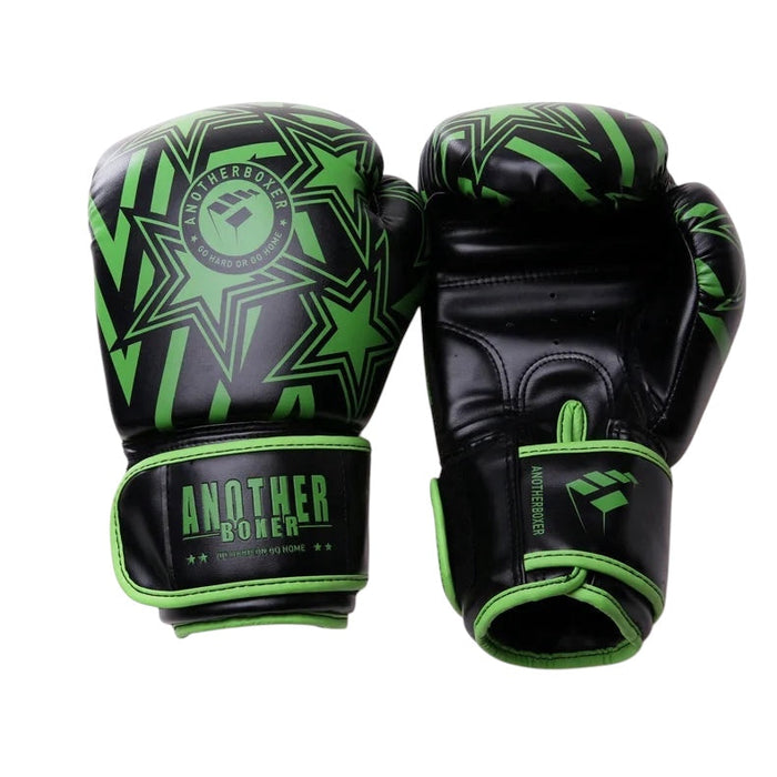 Gants de boxe ANOTHER BOXER Starlight-Vert Nakmuay