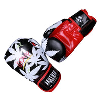 Gants de boxe ANOTHER BOXER Maple Leaf-Blanc Nakmuay