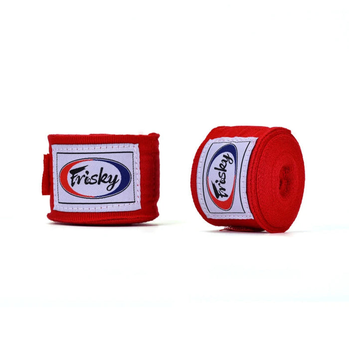 Bandes de boxe FRISKY-Rouge Nakmuay