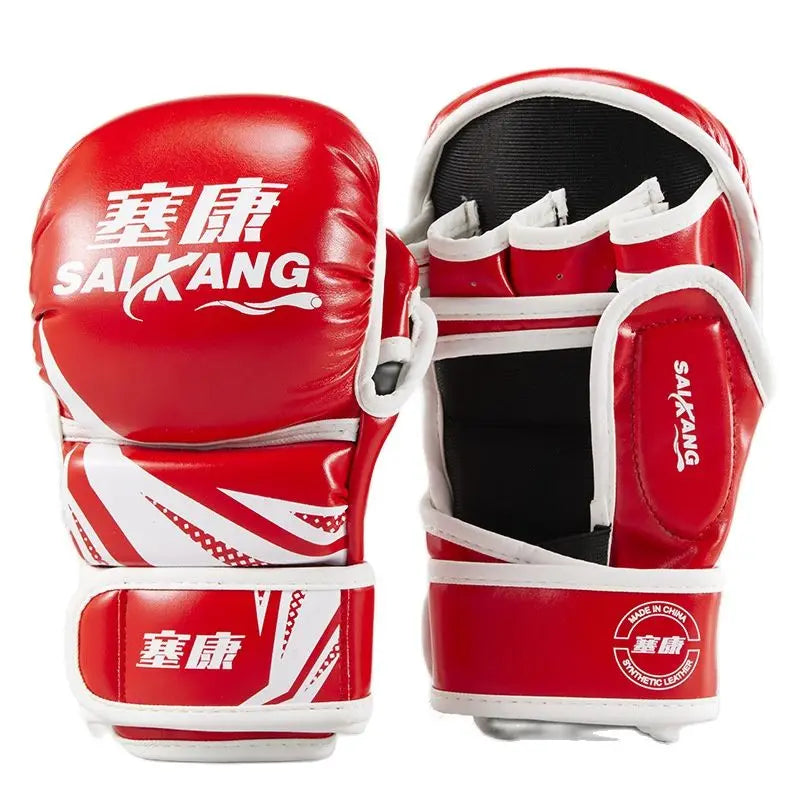 Gants de MMA SAIKANG Sport-Noir/Rose Nakmuay