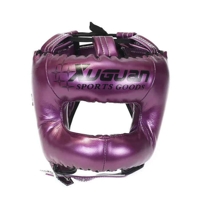 Casque de protection XUGUAN Challenger-Violet Nakmuay