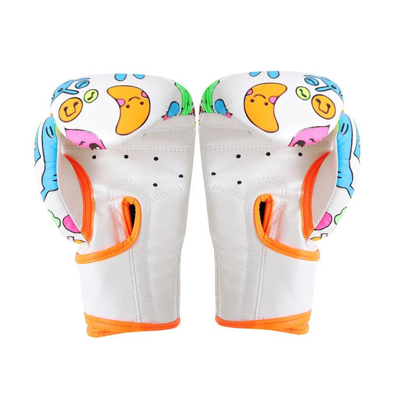 Gants de boxe enfant DRACULA-Blanc Nakmuay