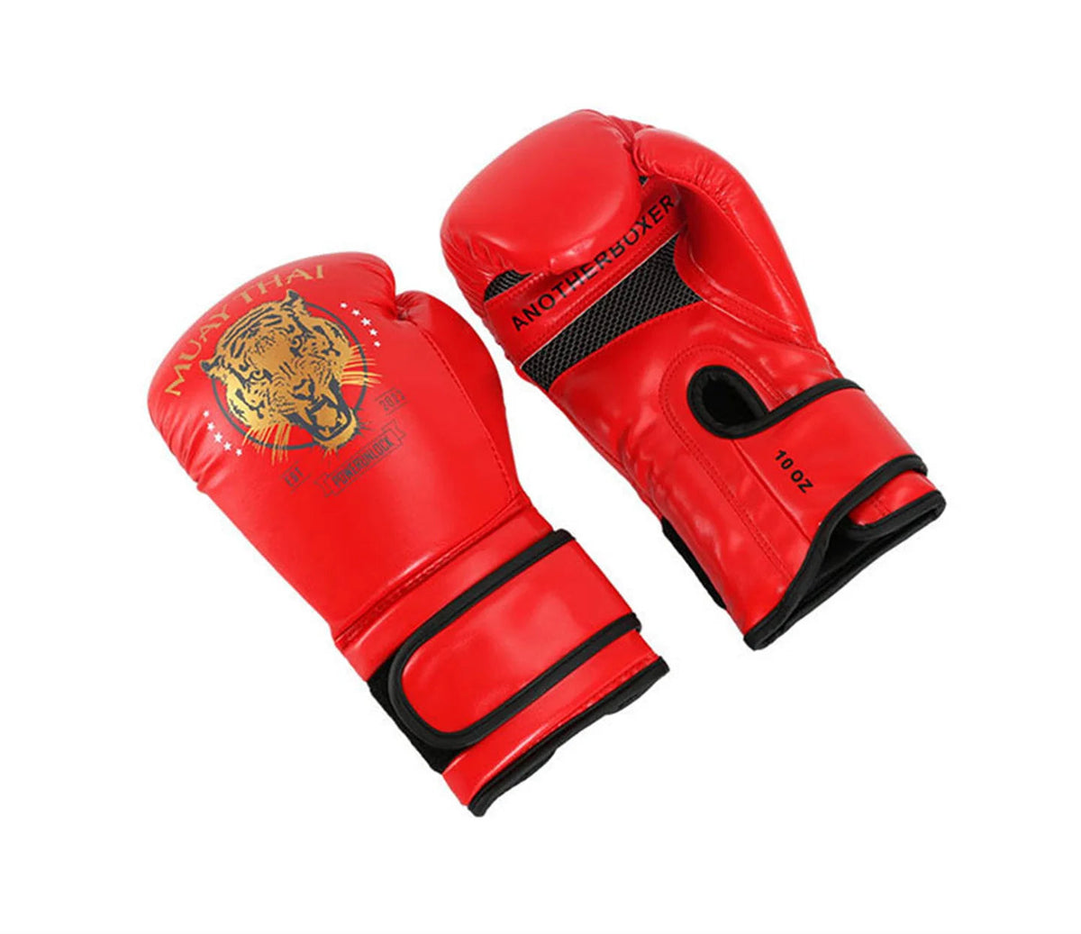 Gants de boxe ANOTHER BOXER Muay Tiger-Rouge Nakmuay