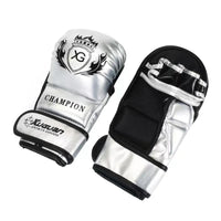 Gants de MMA XUGUAN Champion-Rose/Blanc Nakmuay