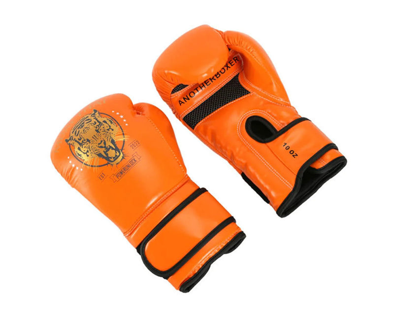 Gants de boxe ANOTHER BOXER Muay Tiger-Orange Nakmuay