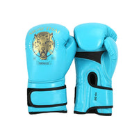 Gants de boxe ANOTHER BOXER Muay Tiger-Bleu ciel Nakmuay