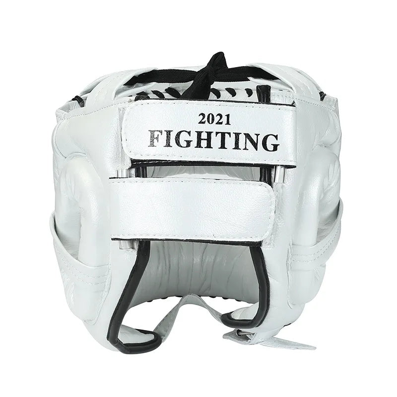 Casque de protection XUGUAN Challenger-Blanc Nakmuay