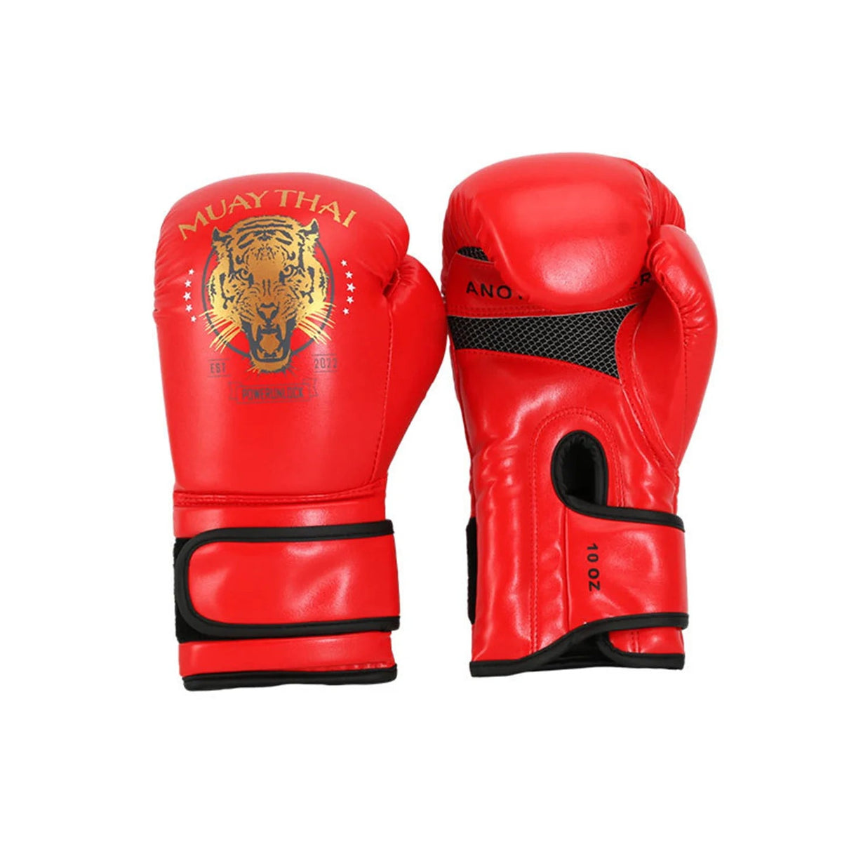 Gants de boxe ANOTHER BOXER Muay Tiger-Rouge Nakmuay