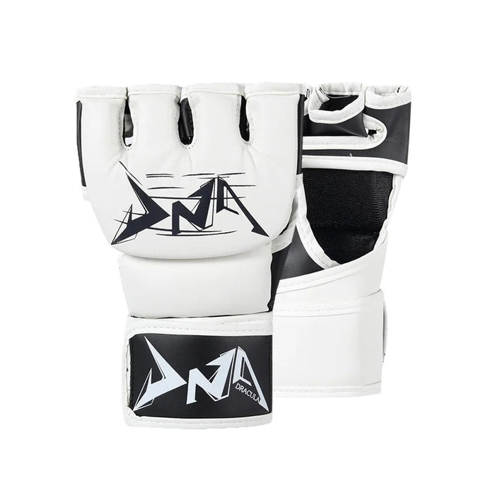 Gants de MMA DRACULA Training-Blanc Nakmuay