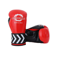 Gants de boxe DRACULA Impact-Rouge/Noir Nakmuay