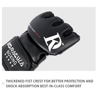 Gants de MMA DRACULA Training-Noir Nakmuay