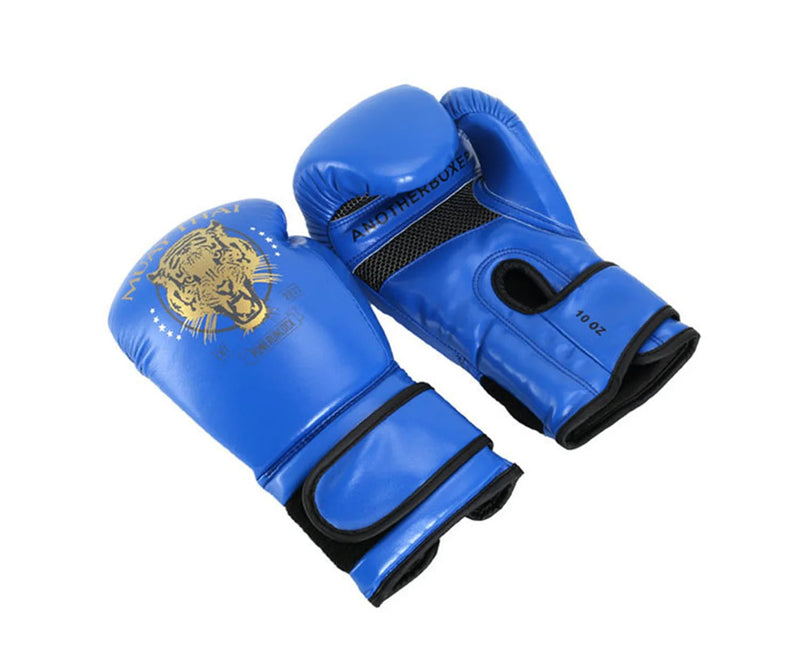 Gants de boxe ANOTHER BOXER Muay Tiger-Bleu Nakmuay