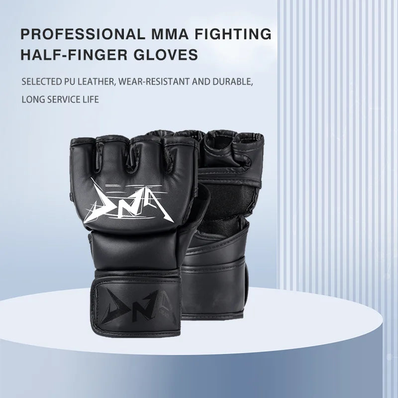 Gants de MMA DRACULA Training-Blanc Nakmuay