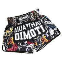 Short muay thai OIMOTI Chiwit-Noir Nakmuay