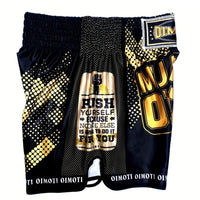 Short muay thai OIMOTI Phechir-Noir Nakmuay